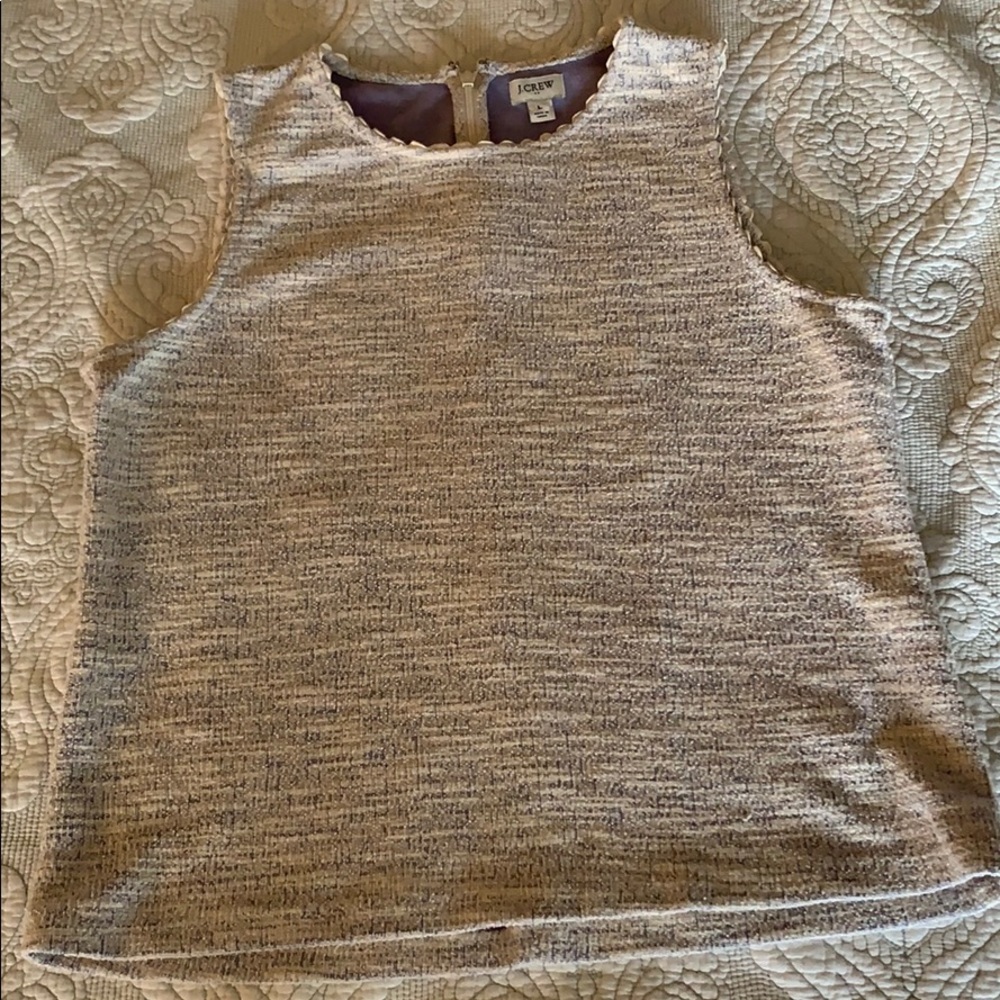 JCrew L heavyweight tank